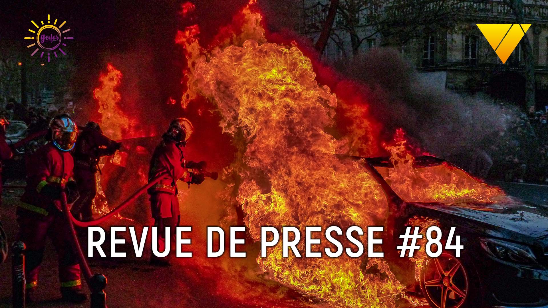 84ème revue de presse accidentologie du travail, on parle accident catec , agression de pompiers et bilan 2019